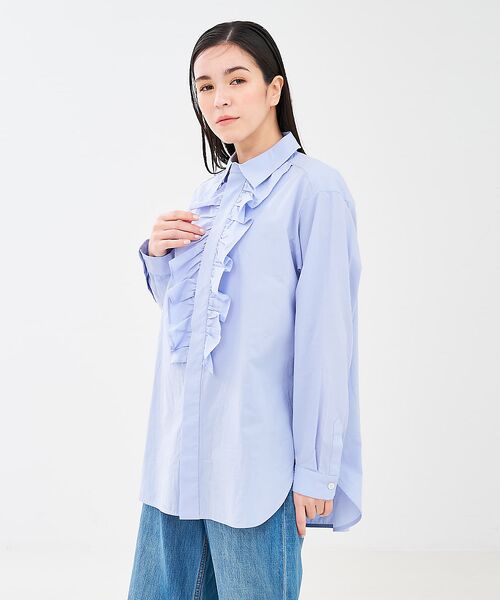 collex / コレックス シャツ・ブラウス | フロントフリルシャツ | 詳細10
