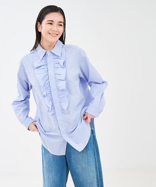 collex / コレックス シャツ・ブラウス | フロントフリルシャツ | 詳細11
