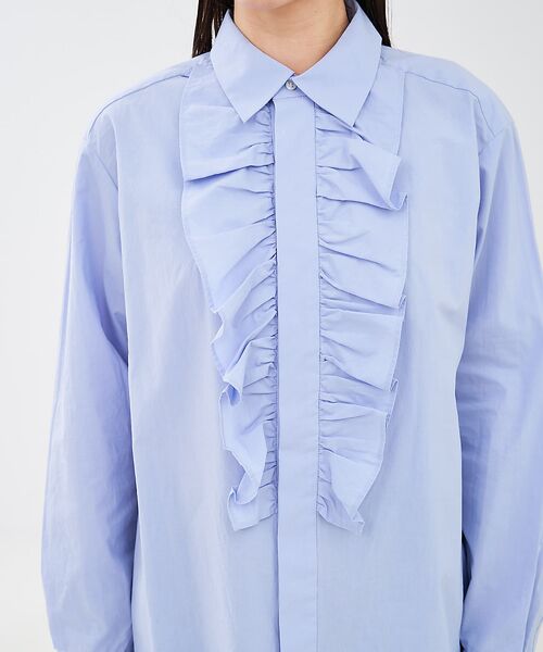 collex / コレックス シャツ・ブラウス | フロントフリルシャツ | 詳細15