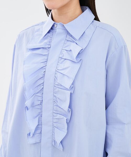 collex / コレックス シャツ・ブラウス | フロントフリルシャツ | 詳細16