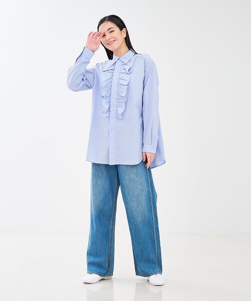 collex / コレックス シャツ・ブラウス | フロントフリルシャツ | 詳細2
