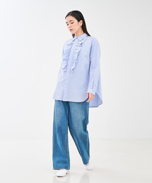 collex / コレックス シャツ・ブラウス | フロントフリルシャツ | 詳細3