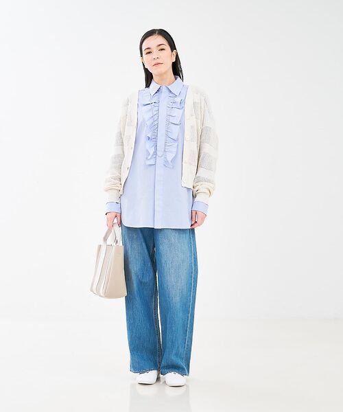 collex / コレックス シャツ・ブラウス | フロントフリルシャツ | 詳細4