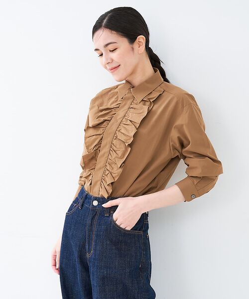 collex / コレックス シャツ・ブラウス | フロントフリルシャツ | 詳細21