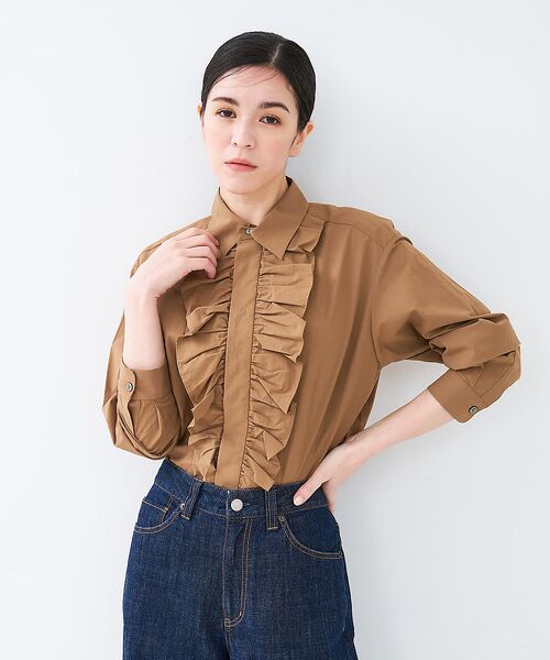 collex / コレックス シャツ・ブラウス | フロントフリルシャツ | 詳細23