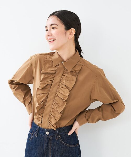 collex / コレックス シャツ・ブラウス | フロントフリルシャツ | 詳細24