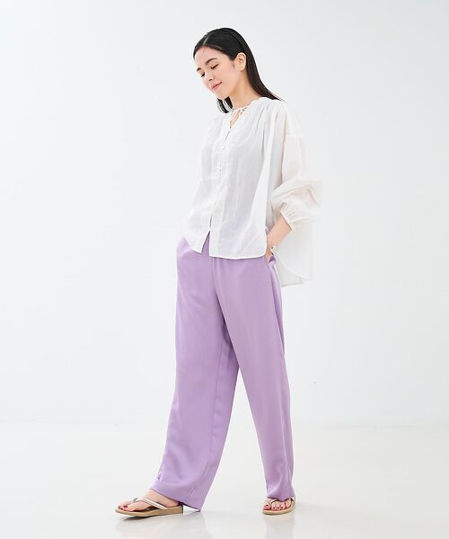 collex / コレックス シャツ・ブラウス | リボン&ギャザーブラウス | 詳細2