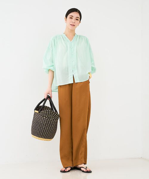 collex / コレックス シャツ・ブラウス | リボン&ギャザーブラウス | 詳細8