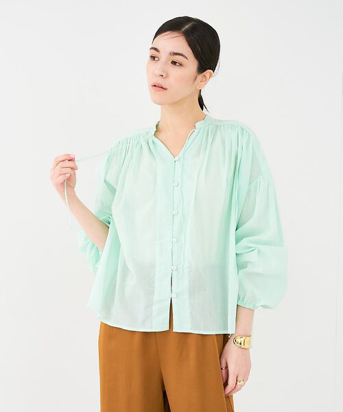 collex / コレックス シャツ・ブラウス | リボン&ギャザーブラウス | 詳細12