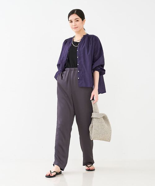 collex / コレックス シャツ・ブラウス | リボン&ギャザーブラウス | 詳細15
