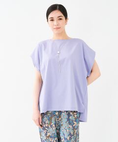 collex / コレックス Tシャツ | 【接触冷感・UVカット】コンパクトクールフレンチスリーブチュニック