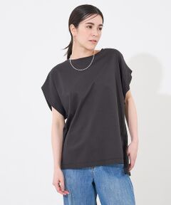 collex / コレックス Tシャツ | 【接触冷感・UVカット】コンパクトクールフレンチスリーブチュニック