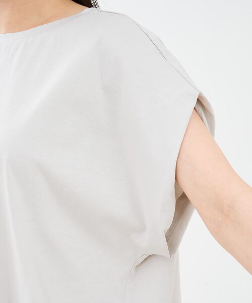 collex / コレックス Tシャツ | 【接触冷感・UVカット】コンパクトクールフレンチスリーブチュニック | 詳細8