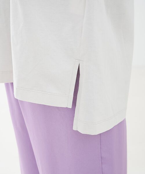 collex / コレックス Tシャツ | 【接触冷感・UVカット】コンパクトクールフレンチスリーブチュニック | 詳細9
