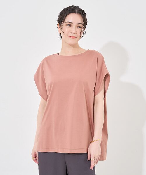 collex / コレックス Tシャツ | 【接触冷感・UVカット】コンパクトクールフレンチスリーブチュニック | 詳細15