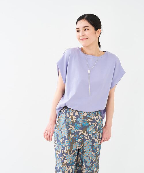 collex / コレックス Tシャツ | 【接触冷感・UVカット】コンパクトクールフレンチスリーブチュニック | 詳細21