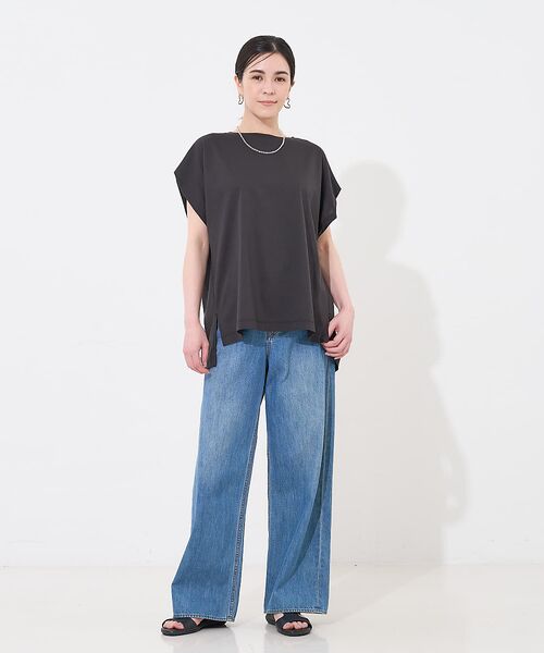 collex / コレックス Tシャツ | 【接触冷感・UVカット】コンパクトクールフレンチスリーブチュニック | 詳細25