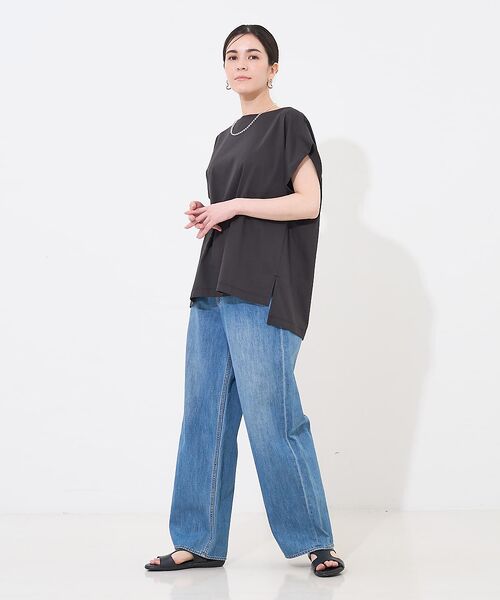 collex / コレックス Tシャツ | 【接触冷感・UVカット】コンパクトクールフレンチスリーブチュニック | 詳細26