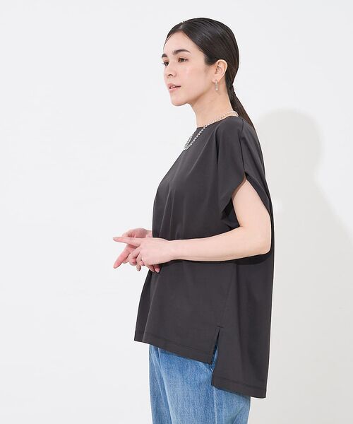 collex / コレックス Tシャツ | 【接触冷感・UVカット】コンパクトクールフレンチスリーブチュニック | 詳細28