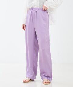 collex / コレックス パンツ | 【手洗い可能】【新色】リラックスサテンパンツ2