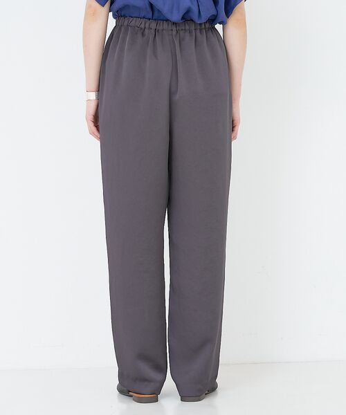 collex / コレックス パンツ | 【手洗い可能】【新色】リラックスサテンパンツ2 | 詳細13