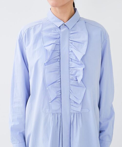 collex / コレックス ワンピース | フロトフリルシャツワンピース | 詳細10