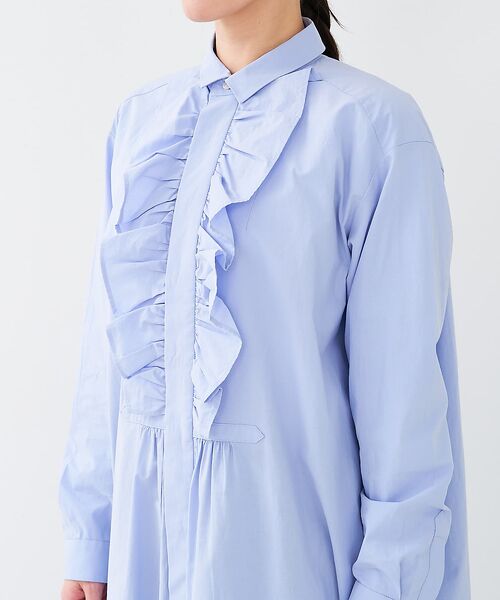 collex / コレックス ワンピース | フロトフリルシャツワンピース | 詳細11