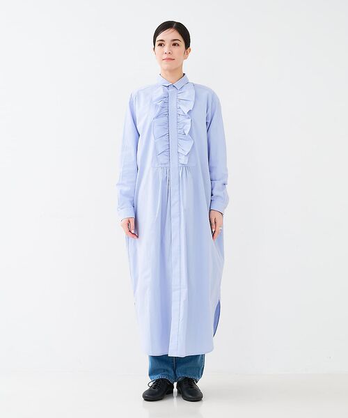 collex / コレックス ワンピース | フロトフリルシャツワンピース | 詳細6