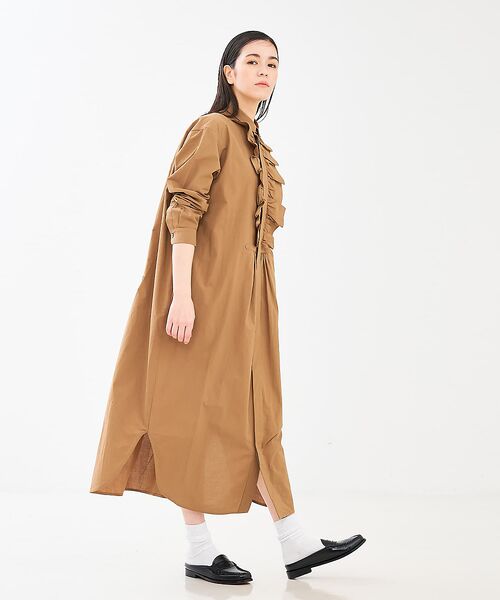 collex / コレックス ワンピース | フロトフリルシャツワンピース | 詳細18