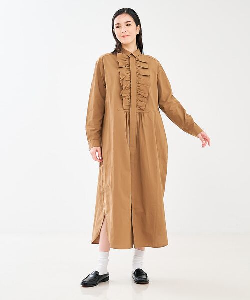 collex / コレックス ワンピース | フロトフリルシャツワンピース | 詳細19