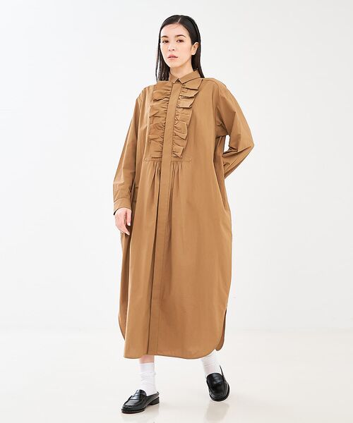 collex / コレックス ワンピース | フロトフリルシャツワンピース | 詳細20