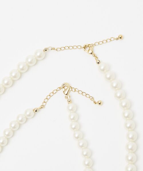 collex / コレックス ネックレス・ペンダント・チョーカー | 【dignif】【金属アレルギー対応】3WAY2連パールネックレス | 詳細12