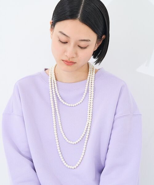 collex / コレックス ネックレス・ペンダント・チョーカー | 【dignif】【金属アレルギー対応】3WAY2連パールネックレス | 詳細5