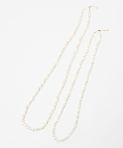 collex / コレックス ネックレス・ペンダント・チョーカー | 【dignif】【金属アレルギー対応】3WAY2連パールネックレス | 詳細9