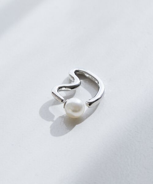 collex / コレックス ピアス・イヤリング | 【dignif】【金属アレルギー対応】パールキャッチウェーブ2WAYピアス | 詳細14