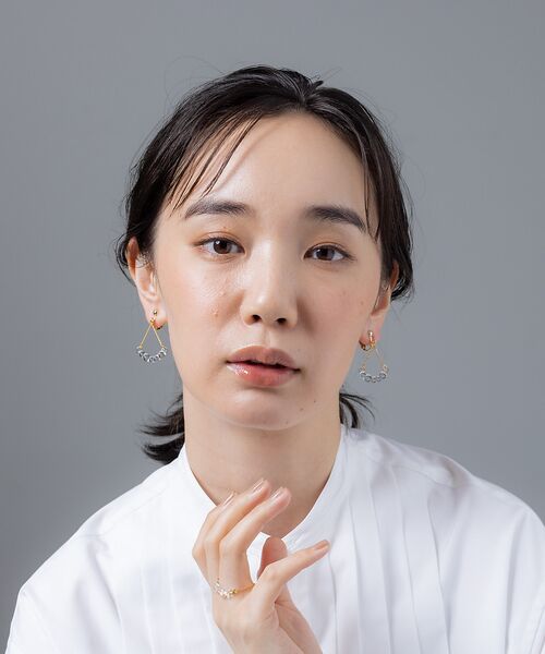 collex / コレックス ピアス・イヤリング | 【別注】【HARIO Lampwork Factory】イヤリング フラッタ | 詳細2