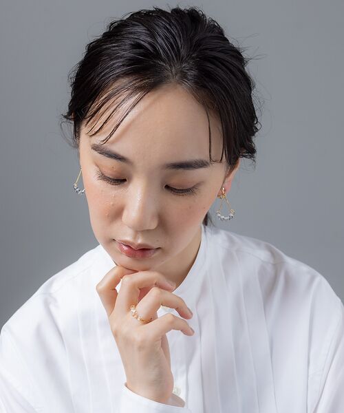 collex / コレックス ピアス・イヤリング | 【別注】【HARIO Lampwork Factory】イヤリング フラッタ | 詳細4