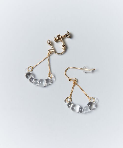 collex / コレックス ピアス・イヤリング | 【別注】【HARIO Lampwork Factory】イヤリング フラッタ | 詳細5