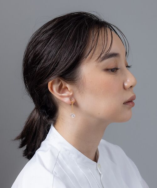 collex / コレックス ピアス・イヤリング | 【別注】【HARIO Lampwork Factory】イヤリング リトルティア | 詳細3