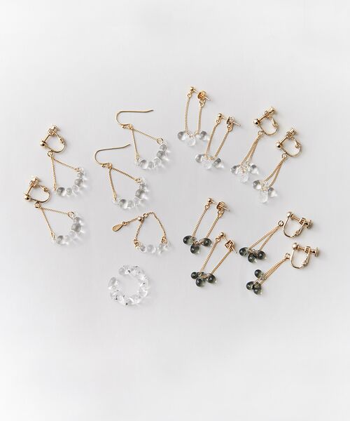 collex / コレックス ピアス・イヤリング | 【別注】【HARIO Lampwork Factory】イヤリング リトルティア | 詳細9