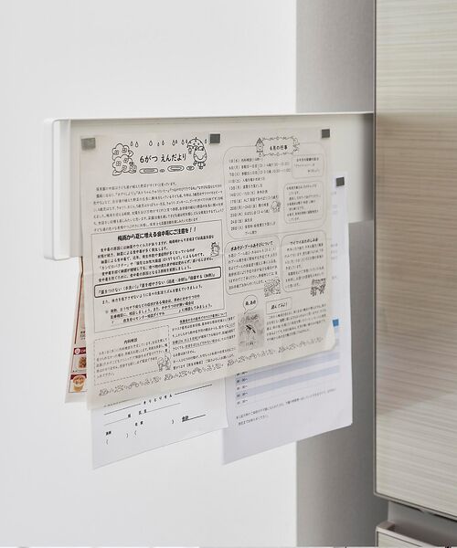 collex / コレックス インテリア・生活雑貨・ホビー・ステーショナリー | 山崎実業 【TOWER/タワー】マグネット冷蔵庫横隠S/Sパネル | 詳細3