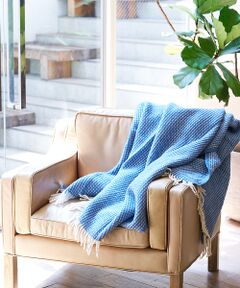 collex / コレックス インテリア・インテリア雑貨 | 【TWEEDMILL/ツィードミル】ピュアニューウール ワッフルスロー 大判ブラ