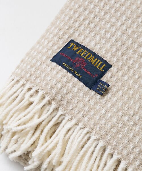 collex / コレックス インテリア・インテリア雑貨 | 【TWEEDMILL/ツィードミル】ピュアニューウール ワッフルスロー 大判ブラ | 詳細3