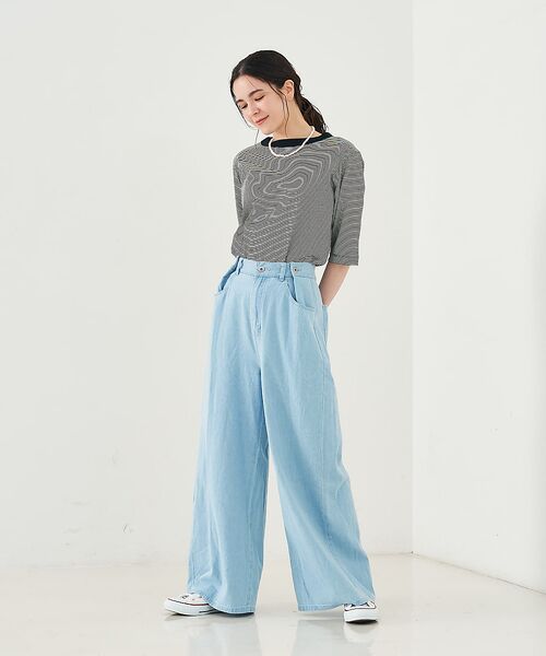 collex / コレックス デニムパンツ | タックウエストデニムパンツ | 詳細2