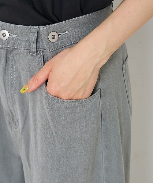 collex / コレックス デニムパンツ | タックウエストデニムパンツ | 詳細17