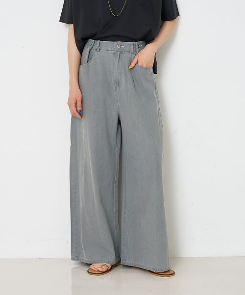 collex / コレックス デニムパンツ | タックウエストデニムパンツ | 詳細12