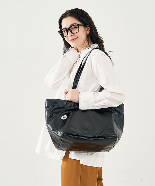 collex / コレックス トートバッグ | 【MARCO MASI】２WAYハンドルレザートートバッグ　ブラック | 詳細2