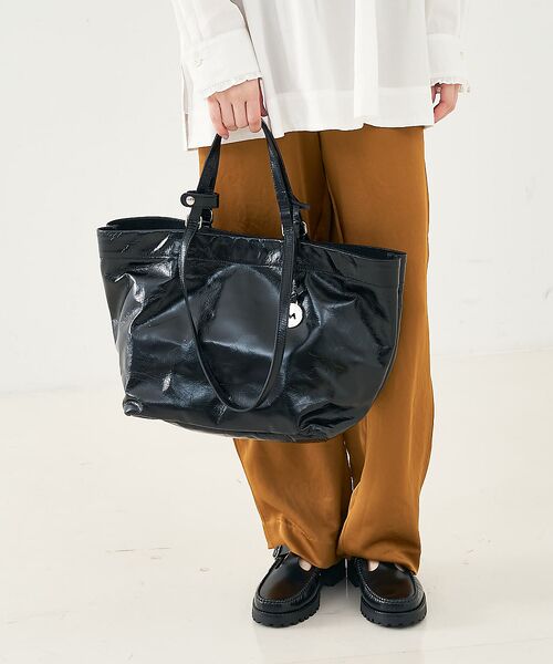 collex / コレックス トートバッグ | 【MARCO MASI】２WAYハンドルレザートートバッグ　ブラック | 詳細4