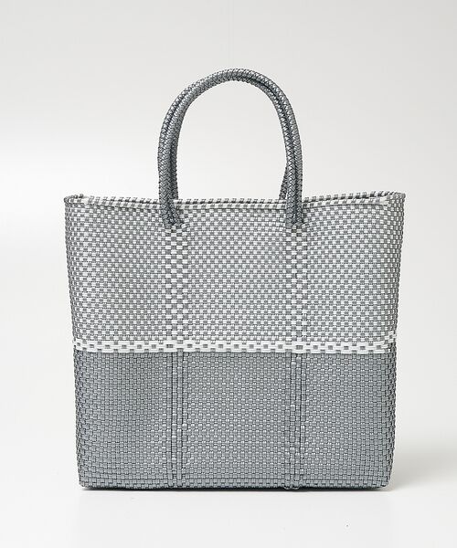 collex / コレックス トートバッグ | 【MOON BIRD/ムーンバード】【別注】 バイカラーメルカドバッグ | 詳細5