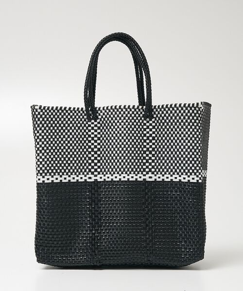 collex / コレックス トートバッグ | 【MOON BIRD/ムーンバード】【別注】 バイカラーメルカドバッグ | 詳細8